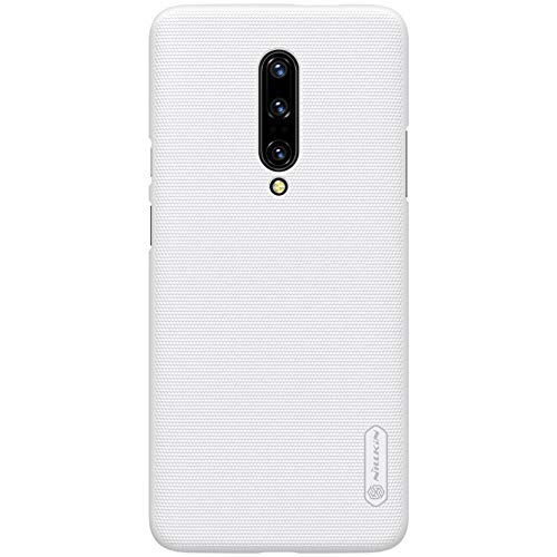 Product Cover Oneplus 7 Pro Case, Nillkin Frosted Shield Hard Slim Case Back Cover for Oneplus 7 Pro - White