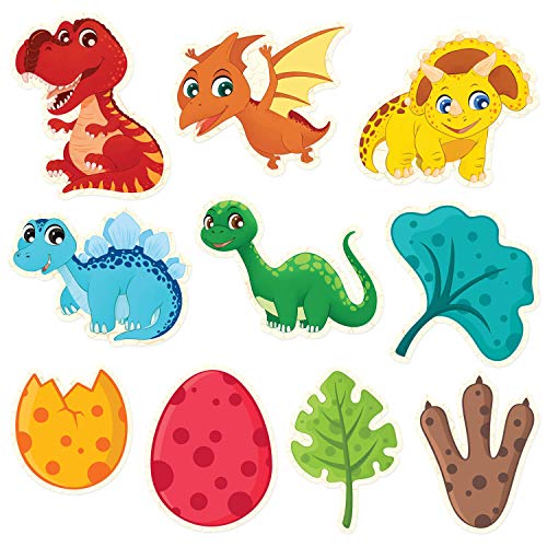 Product Cover Dinosaur Birthday Party Supplies Decorations - Adorable Double-Sided Happy Dino Theme Decor