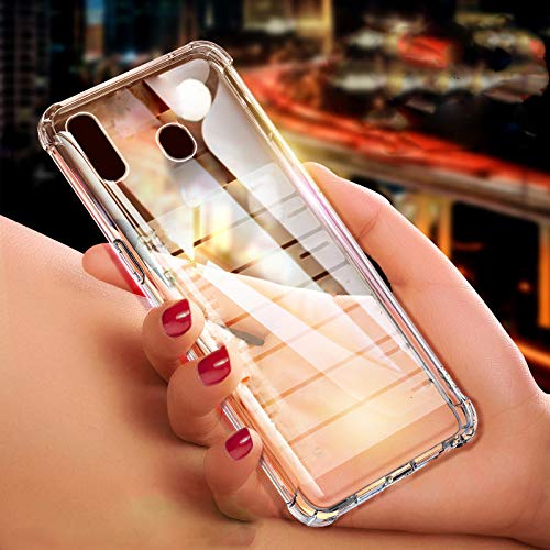 Product Cover Compatible with Galaxy M20 Case,Clear Anti-Scratch Shock Absorption Cover Case for Samsung Galaxy M20 -Crystal Clear