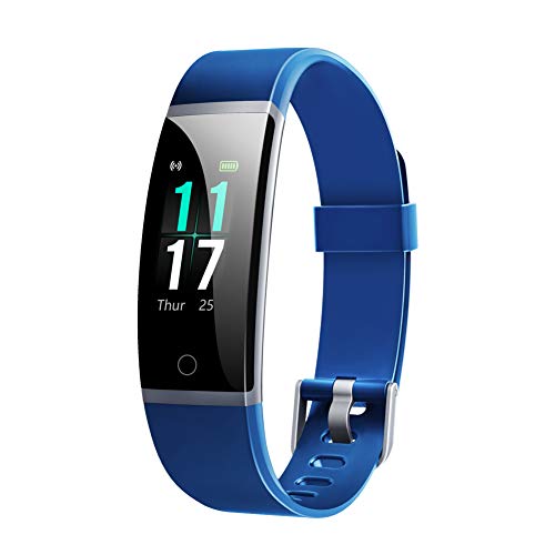 Product Cover Letsfit Fitness Tracker, Activity Tracker Watch with Heart Rate Monitor, IP68 Standard Smart Watch with Step Counter, Calorie Counter, Call & SMS Pedometer Watch for Women Men