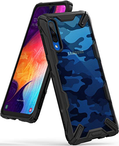 Product Cover Ringke Fusion X Design DDP Compatible with Galaxy A50 Case, Galaxy A50s Case, Galaxy A30s Case (6.4
