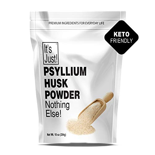 Product Cover It's Just - Psyllium Husk Powder, Non-GMO, Dietary Fiber, Keto Baking (10oz)