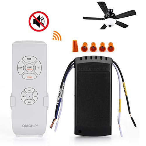 Product Cover QIACHIP Ceiling Fan Remote Control Kit,WI-FI Smart Universal Ceiling Fan with Amazon Alexa