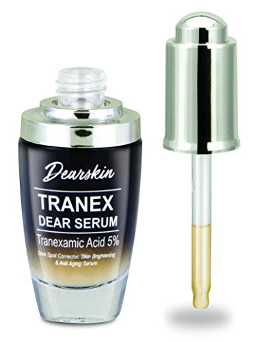 Product Cover Tranexamic Acid serum 5% + Kojic Acid 5% with Vitamin C- Dark Spot Remover Melasma Treatment for Face and Neck Whitening Cruelty Free Vegan by Dearskin