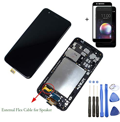 Product Cover Eaglewireless Pre-Installed Full LCD Screen Replacement Assembly Kit with Touch Screen Digitizer for LG K30 X410TK T-Mobile, LG Phoenix Plus X410AS,LG Harmony 2 X410CS,K10 2018 (with Frame Housing)