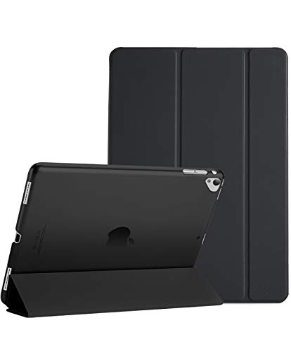 Product Cover ProCase iPad Pro 12.9 2017/2015 Case (Old Model, 1st & 2nd Gen), Ultra Slim Lightweight Stand Smart Case Shell with Translucent Frosted Back Cover for Apple iPad Pro 12.9 Inch -Black