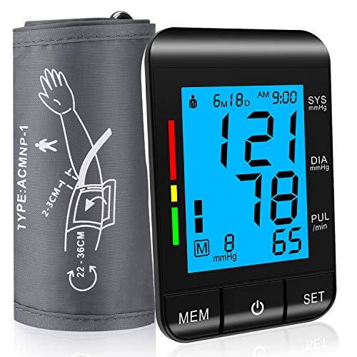 Product Cover Blood Pressure Monitor Upper Arm With 8.7