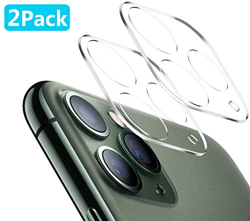 Product Cover Tamoria 3D Oneness iPhone 11 Pro/iPhone 11 Pro Max Camera Lens Protector [2 Pack] HD Clear 9H Tempered Glass Anti-Scratch Anti-Fingerprints Smooth Touch iPhone 11 Pro Max Camera Screen Protector