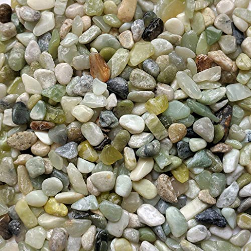 Product Cover Midwest Hearth Natural Decorative Polished Jade Pebbles 3/8