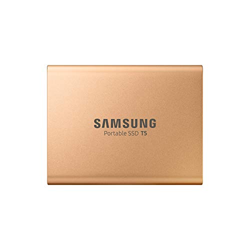 Product Cover Samsung T5 Portable SSD - 500GB - Rose Gold - USB 3.1 External SSD