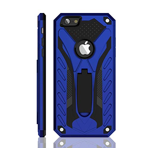 Product Cover iPhone 6 Plus Case | iPhone 6S Plus Case | Military Grade | 12ft. Drop Tested Protective Case | Kickstand | Compatible with Apple iPhone 6 Plus/iPhone 6S Plus - Blue