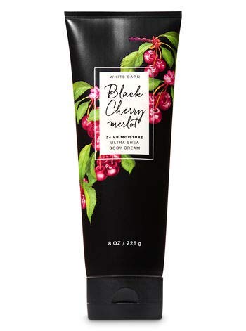 Product Cover Bath and Body Works BLACK CHERRY MERLOT Ultra Shea Body Cream- Full Size