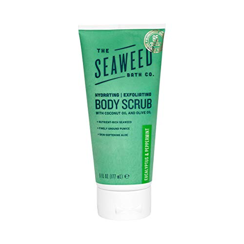 Product Cover The Seaweed Bath Hydrating Exfoliating Body Scrub, Eucalyptus & Peppermint, 6 Ounce