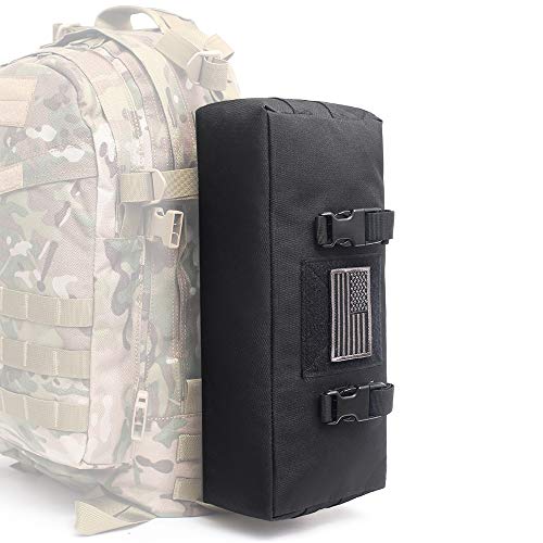 Product Cover WYNEX Tactical Increment Molle Pouch, Vertical EDC Utility Pouches Sling Bag Military Multi-Purpose Large Capacity with Shoulder Strap Waterproof Attachment Modular Design