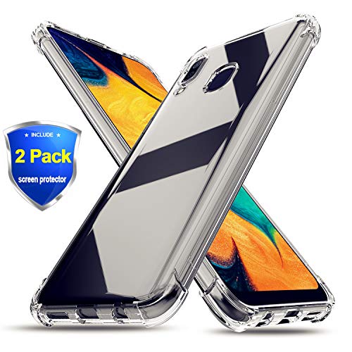 Product Cover BEBEST-Samsung Galaxy A20 Case, Galaxy A30 Clear Case [Anti-Scratch & Non-Slip] Flexible Thin Cover [Shockproof Bumper] Ultra Slim Soft TPU Phone Case for Galaxy A30 / A20 (6.4