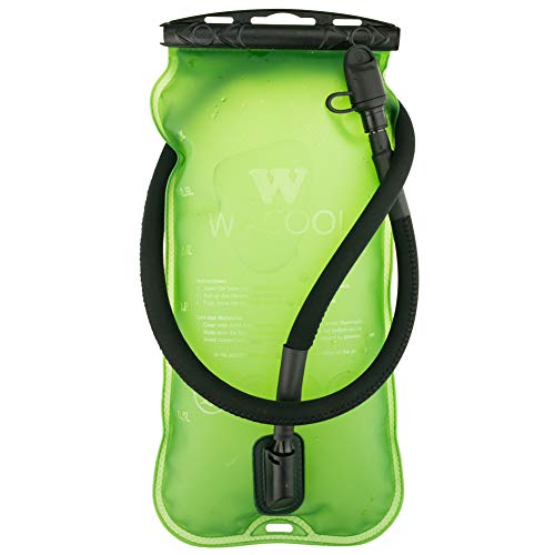 Product Cover WACOOL 3L 3Liter 100oz BPA Free EVA Hydration Pack Bladder, Leak-Proof Water Reservoir (Green(Top Opening))