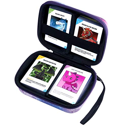 Product Cover Brappo Hard Carrying Case for UUBase Game, Legends/Dragons/Rainbow Apocalypse/NSFW All Expansion Pack, Holds Up to 400 Cards
