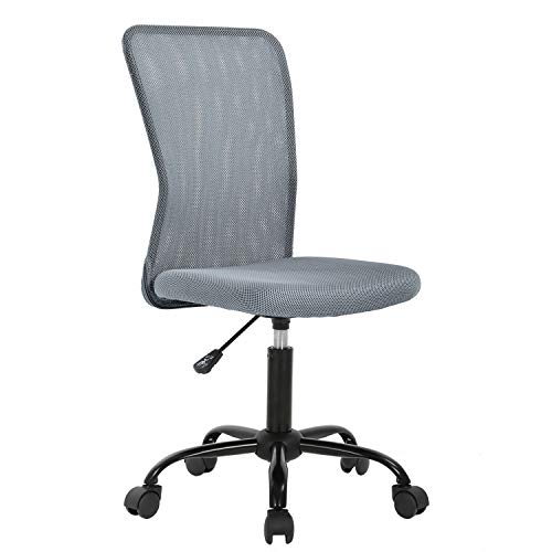 Product Cover Mesh Office Chair Ergonomic Desk Chair Computer Adjustable Swivel Rolling Chair Lumbar Support for Women&Men, Grey