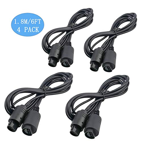 Product Cover 4Pack 1.8m/6ft N64 Extension Cables for Nintendo N64 64 Controller