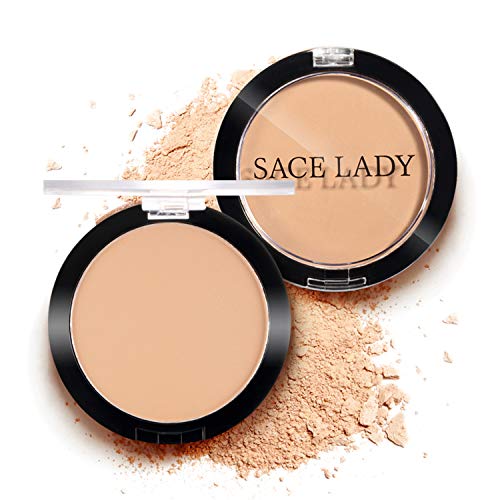 Product Cover SACE LADY Pro Matte Face Pressed Powder,Lightweight Oil Free Long Lasting Flawless Look, Non-Cakey and Cruelty-Free