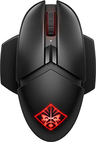 Product Cover Omen by HP Photon Wireless Gaming Mouse with Qi Wireless Charging, Programmable Buttons, E-Sport DPI, and Custom RGB Lighting (Black)
