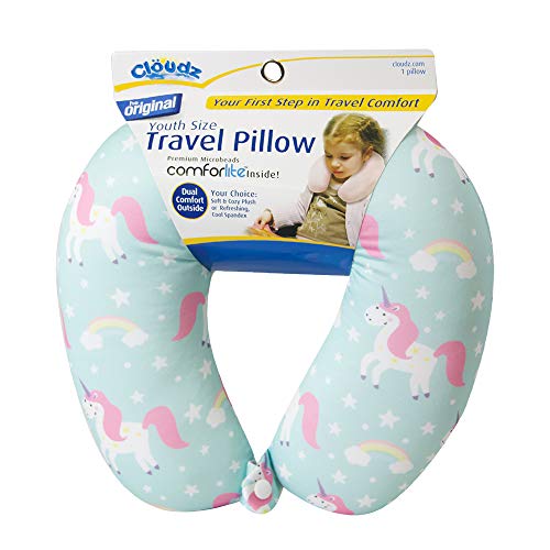 Product Cover Cloudz Kids Microbead Travel Neck Pillow - Unicorn