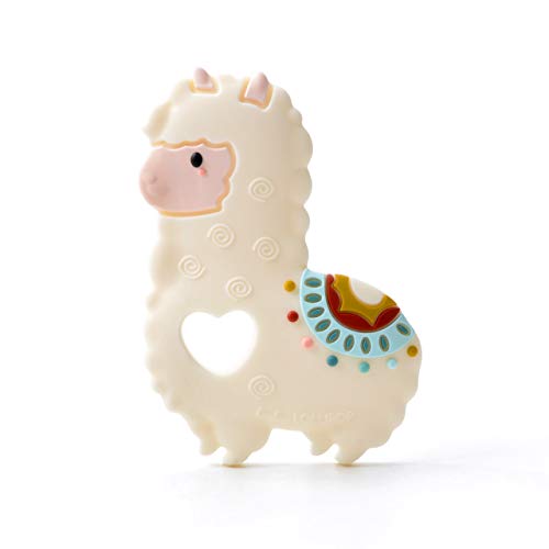 Product Cover Loulou Lollipop Llama Soft Silicone Teether - Premium Baby Teether Toy Massaging Teether