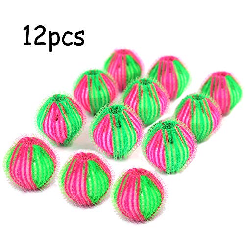 Product Cover Pet Hair Remover for Laundry - Non-Toxic Reusable Dryer Balls Washer and Dryer Ball Remove Long Hair from Dogs and Cats on Clothes in The Washing Machine 12 Packs