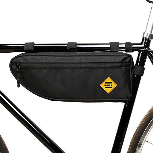 Product Cover MOOCi Bicycle Angle Frame Triangle Bicycle Frame Bag Waterproof Bicycle Triangle Bag Bicycle Bag Under The Tube Bag Professional Bicycle Accessories Large Size