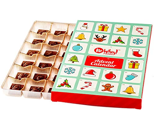 Product Cover No Whey Foods - Chocolate Advent Calendar- Allergy Friendly And Vegan - Dairy Free, Nut Free, Peanut Free, Soy Free, Gluten Free