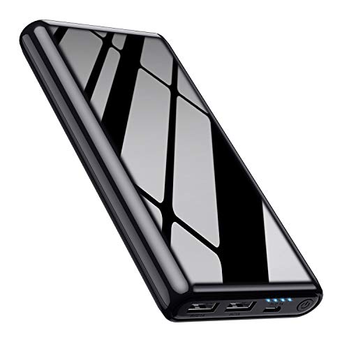 Product Cover Portable Charger Power Bank 【25800mAh】Ultra High Capacity External Battery Pack High-Speed Recharging 2 USB Output with 4 LED Display Battery Phone Charger for Smart Phones,Android Phone,Tablet & More