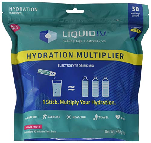 Product Cover Liquid I.V. Hydration Multiplier, Electrolyte Powder, Easy Open Packets, Supplement Drink Mix (Passion Fruit, 30 Count)