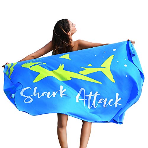 Product Cover Extra Large Microfiber Beach Towel, Oversized Beach Towel, Pool Towel, Lightweight and Compact Swim Towel