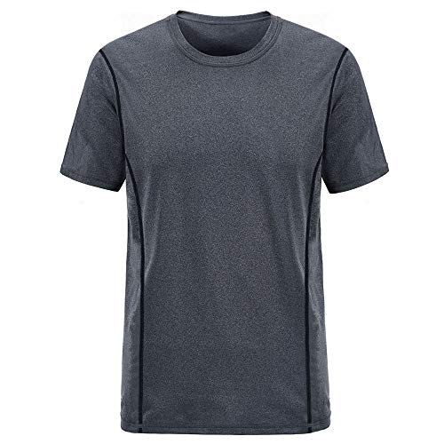 Product Cover CLAKCO Mens T Shirts for Men,Short Sleeve Tee,Fashion Stretch Sports Quick-Dry T Shirts for Men