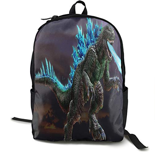 Product Cover Godzilla Backpack,Godzilla King of The Monsters Backpack School Bags for Student Men Women
