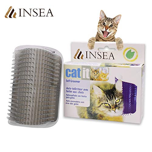 Product Cover INSEA Cat Self Groomer/Corner Wall Brush/Dog and Cat Corner Groomer/Wall Corner Massage Comb