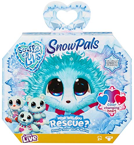 Product Cover Little Live Pets Limited Edition Scruff-a-Luvs, Snow Pals - Who Will You Rescue Polar Bear, Penguin or a Walrus?