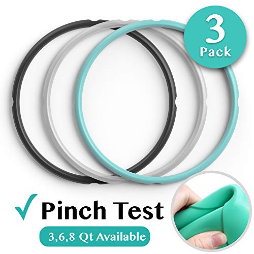 Product Cover Sealing Ring for 8 Qt IP - Replacement Silicone Gasket Seal for 8 Quart Instapot Pressure Cooker - Insta Pot Accessories Fit for 8QT