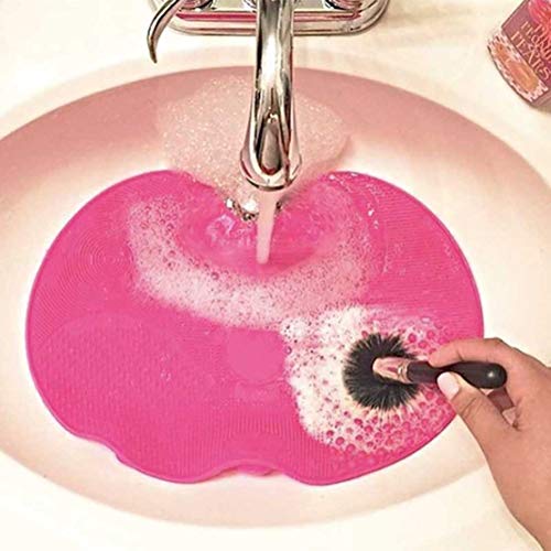 Product Cover Cartshopper Spa Express Makeup Brush Cleaning Mat (Pink)