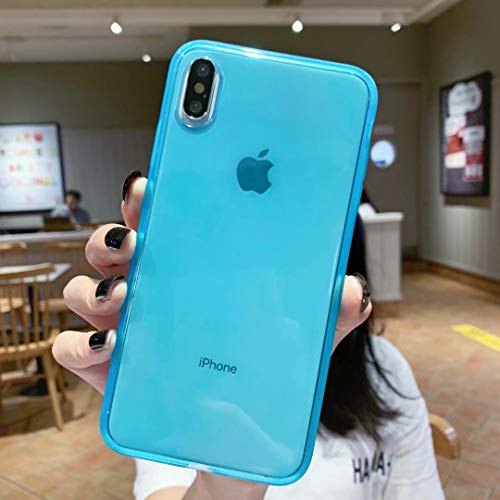 Product Cover Clear iPhone Xs Max Case,Matte Shock-Absorption Bumper Edge Silicone TPU Soft Gel Phone Cover for Apple iPhone Xmax 6.5