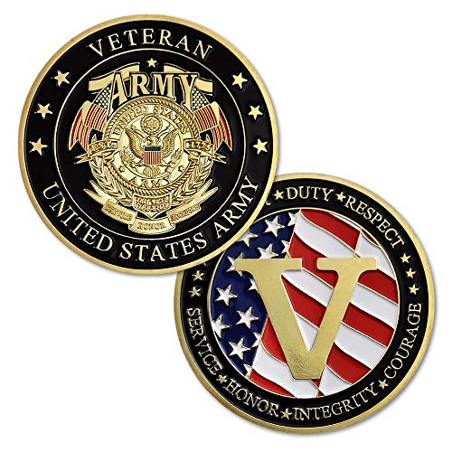 Product Cover United States Army Veterans Challenge Coin Collection Gift