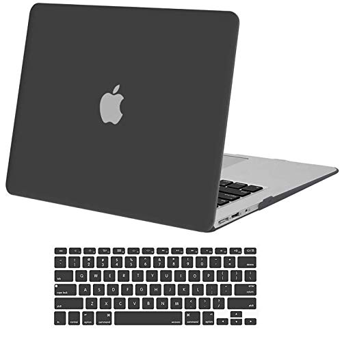 Product Cover MOSISO MacBook Air 13 Inch Case (Models: A1369 & A1466, Older Version 2010-2017 Release), Plastic Hard Shell Case & Keyboard Cover Skin Only Compatible with MacBook Air 13 Inch, Space Gray