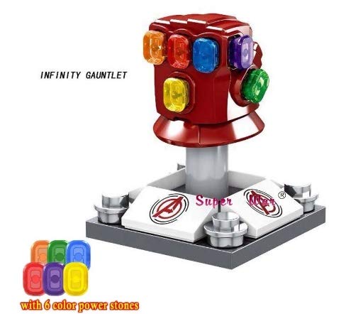 Product Cover Iron Man Infinity Gauntlet Minifigure with Stones by A&M Prime Supplies