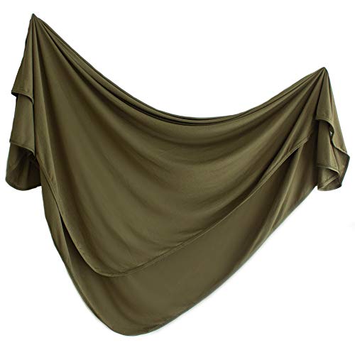 Product Cover Jersey Swaddle Blanket, Baby Cover,Army Green, Boys or Girls Styles. by Lubella Supply Company (Olive)