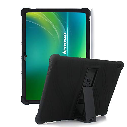 Product Cover HminSen Case for Lenovo Tab M10 / P10, [Anti Slip] Shockproof Protective Silicone Case for Lenovo Tab M10 (TB-X605F) /P10 (TB-X705F) 10.1