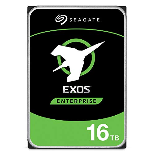 Product Cover Seagate 16TB HDD Exos X16 7200 RPM 512e/4Kn SATA 6Gb/s 256MB Cache 3.5-Inch Enterprise Hard Drive (ST16000NM001G)