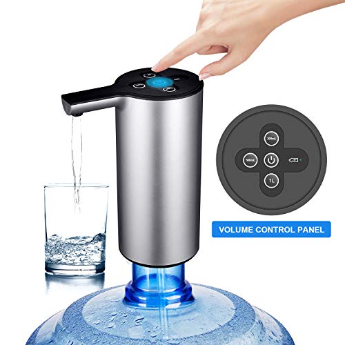 Product Cover Auto Bottled Water Pump with Volume Control Wireless Water Dispenser Recgargeable Gallon Water Bottle Jug Dispenser Pump