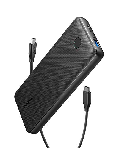 Product Cover Anker PowerCore Essential 20000 PD USB C Portable Charger (18W), High-Capacity 20000mAh Power Delivery Power Bank for iPhone 11/11 Pro/11 Pro Max/X/8, Samsung, iPad Pro 2018 (Charger Not Included)