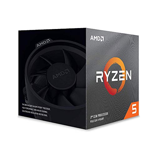 Product Cover AMD Ryzen 5 3600X Upto 4.4GHz 6 Core 12 Threads AM4 Socket 35MB Cache Desktop Processor with Wraith Spire Thermal Solution (100000022BOX)