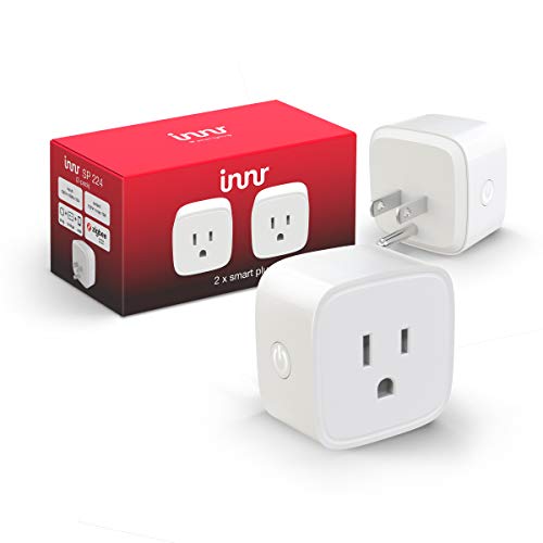 Product Cover Innr Zigbee Smart Plug, Works with Philips Hue, SmartThings, Alexa, Google Home (Hub Required) SP 224 (2-pack)